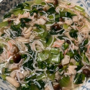 玉子豆腐のエビあんかけ